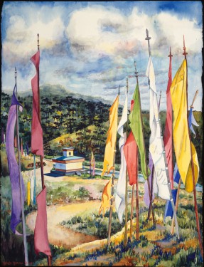 Prayer Flags in Bhutan  